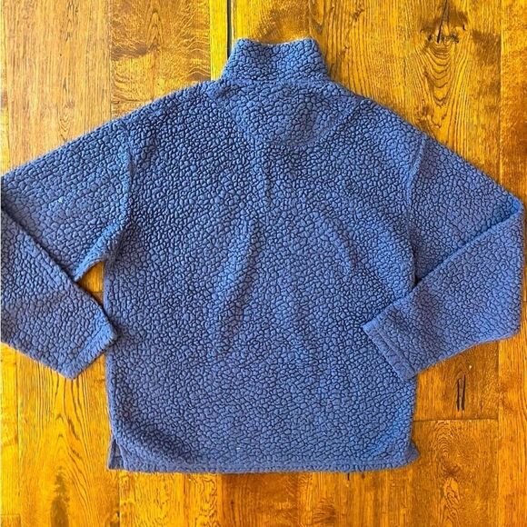 Southern Marsh Appalachian Pile Sherpa Pullover Sweater Size S 1/4 Zip Fleece - Picture 2 of 8